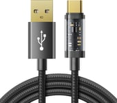 Joyroom Usb - Usb Type C Charging / Data Cable 3A 1.2M Black (S-Uc027a12)