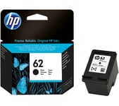 Original HP 62 Black Ink Cartridge For Officejet 5740 Inkjet Printer