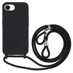 iPhone 16e Skal Halsband Svart