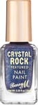 Barry M Crystal Rock Textured Nail Paint In Blue Sapphire, 10 ml