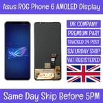 Asus ROG Phone 6/6 Pro Replacement AMOLED LCD Display Touch Digitizer Assembly