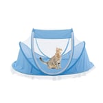 advancethy The Cat House Outdoor Pet Enclosure For Indoor Cats - 43" X 63" X 24" - Portable, View, Pop Up Lounger Tent For Deck, Patio, Porch, Yard, Balcony & RV Travel