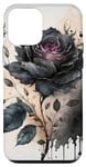 Coque pour iPhone 12 mini Fleur violette | motif floral | fleur tropicale | fleuri