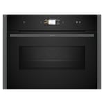 Neff C24MS71G0B N90 Compact Pyrolytic Oven With Microwave - GRAPHITE