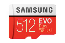 Samsung Evo Plus 512 GB MicroSDXC UHS-I Klasse 10