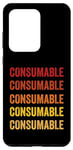 Coque pour Galaxy S20 Ultra Définition du consommable, consommable