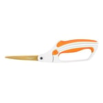 Fiskars Fabric, Easy Action 8 Inch Titanium Scissors, Orange/White