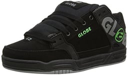 Globe Tilt, Chaussures de skateboard homme, Multicolore (Black/Grey/Green), 42