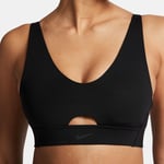 Nike Indy Plunge Cutout Polstret Sports-BH