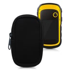 kwmobile Soft Case Compatible with Garmin eTrex 10/20/30/201x/209x/309x - Protective Pouch for Handheld GPS - Black