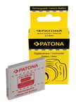 Patona Batteri for CANON NB-4L NB4L, Ixus 30,40,50,55,60,65,70,75,8 150101004 (Kan sendes i brev)