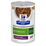 Hill's Prescription Diet Metabolic Weight Management Beef & Vegetables - 12 x 354 g