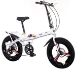 DGPOAD 20" Single-speed Folding Bikes For Adults Unisex Women Teens,bicycle Mens City Folding Pedals,lightweight,aluminum Alloy,comfort Saddle With Adjustable Handlebar & Seat,