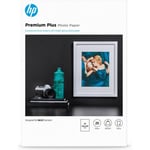 HP Premium Plus Photo Paper Glossy - fotopapper, A4, 20 ark