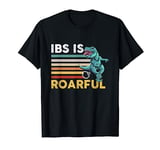 IBS is Awful Dinosaur Roarful Funny Irritable Bowel Syndrome T-Shirt