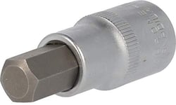 BRILLIANT TOOLS BT022865 1/2 Inch Hexagonal Screwdriver Insert Z 55 mm 12 mm [Powered by KS Tools]