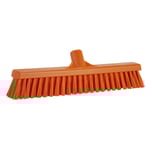 Golvsopborste Vikan Mjuk/Hård Orange 410mm