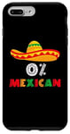 Coque pour iPhone 7 Plus/8 Plus 0 % mexicain drôle Cinco De Mayo Fiesta Sombrero