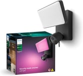 Philips Hue Secure Floodlight with Integrated Smart 1080p Home Security... 
