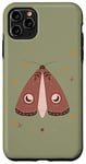 Coque pour iPhone 11 Pro Max Green Pastel Astrology Line Art Moon Phases Celestial Moth