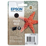 Epson 603, Starfish Black ink Cartridge, WF-2820DWF WF-2840DWF WF-2845DWF, T03U1