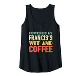 Womens Powered by Francis's Wit and Coffee Tank Top