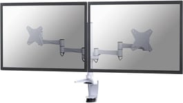 NewStar Twin Monitor PC Desk Mount 25.4cm x 68.6cm Height Adjustable J2N