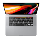 MacBook Pro 16-tum Touch Bar, 2.3GHz 8-core i9, 64GB RAM, 1TB SSD, Radeon Pro 5500M 8GB, Silver
