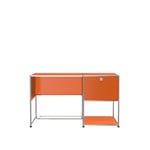 USM - USM Haller 107 Desk, Pure Orange - Skrivbord