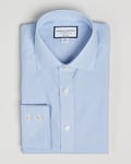 Charles Tyrwhitt Slim Fit Non Iron Bengal Stripe Poplin Shirt Sky Blue