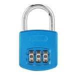 Luggage Lock Tsa Coustoms 3-digit Combination Password Blue