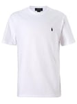 Ralph Lauren Boys Classic Pony Short Sleeves T-Shirt - White, White, Size M