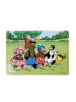 Barbo Toys Rasmus Klump - Wooden puzzles - Friends