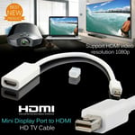 Minidisplayport To Hdmi Cable Adapter Hdtv For Macbook Air/pro,moniter,projector
