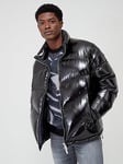Armani Exchange Padded Jacket - Black, Black, Size M, Men