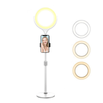 SiGn TikTok Ring lampa - Selfie på fot, Vit