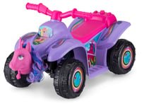 Kid Trax Toddler Unicorn Quad Electric Ride On Toy, 6 Volt Battery, 1.5-3 Years Old, Max Weight of 44 lbs, Single Rider, Purple