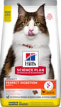 Hill's Science Plan Feline Adult Perfect Digestion Chicken & Brown Rice 7 kg