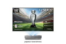 100L5HD Pack console ultra courte focale Laser TV + écran ALR Fresnel fourni 100''