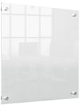 Nobo Transparent Akryl Mini Whiteboard Väggmonterad 45x45 cm