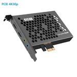 Boîtier de Capture vidéo en direct 4Kp60 HDR et PassThrough,compatible avec hdmi 2.0,pour windows,MAC os