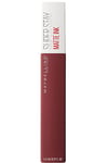 Maybelline Lipstick, Superstay Matte Ink Longlasting Liquid Red Lipstick Up to 12 Hour Wear, Non Drying 50 Voyager