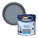 Dulux Walls & Ceilings Matt Emulsion Paint, Denim Drift, 2.5 Litres