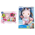 VTech My First Gift Set New Baby Gifts | Newborn Baby Toys Including Hippo Animal Plush & Colourful Cuddles Unicorn