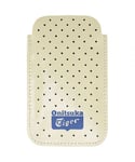 Onitsuka Tiger Cream Leather iPhone 5 Pouch Sleeve Case 113939 0397 - One Size