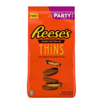 Reeses Peanut Butter Cups Thins Milk Chocolate 682g (BF:2024-06-30)
