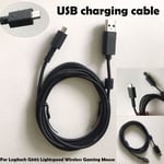 USB Charging Cable Data Line for Logitech G502 Lightspeed Wireless Gaming Mouse