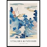 Gallerix Poster Fuji No Yukei By Utagawa Kuniyoshi 70x100 5555-70x100