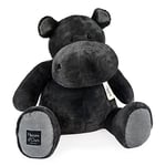 Histoire d'Ours - Peluche Géante Hippopotame - Hip'Blue - 85 Cm - Très Grande Peluche Douce et Mignonne pour les Calins - Idée Cadeau de Naissance et Anniversaire pour Enfants - L'HIPPO - HO3208