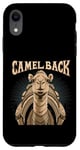 Coque pour iPhone XR Illustration de chameau puissamment majestueuse à dos de chameau